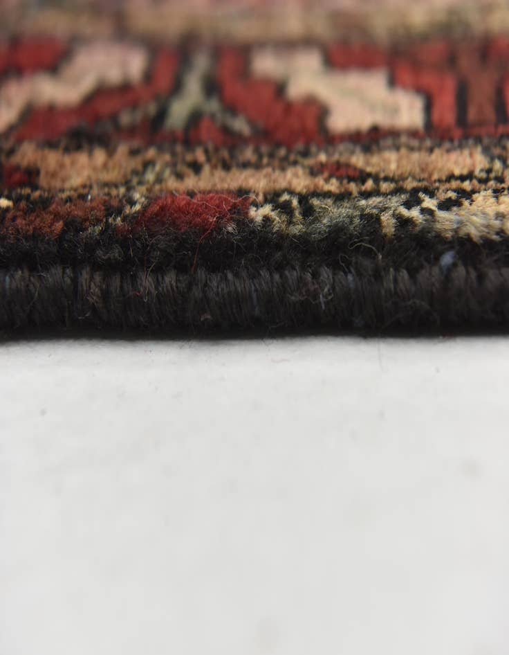 Detail image of  3' 7 x 9' 6  Hand Knotted Hossainabad Persian Wool Runner Rug