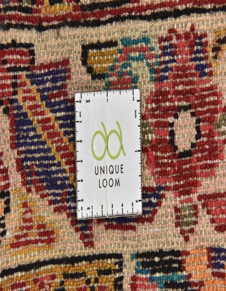 Detail image of  5' 2 x 10' 9  Hand Knotted Hossainabad Persian Wool Runner Rug