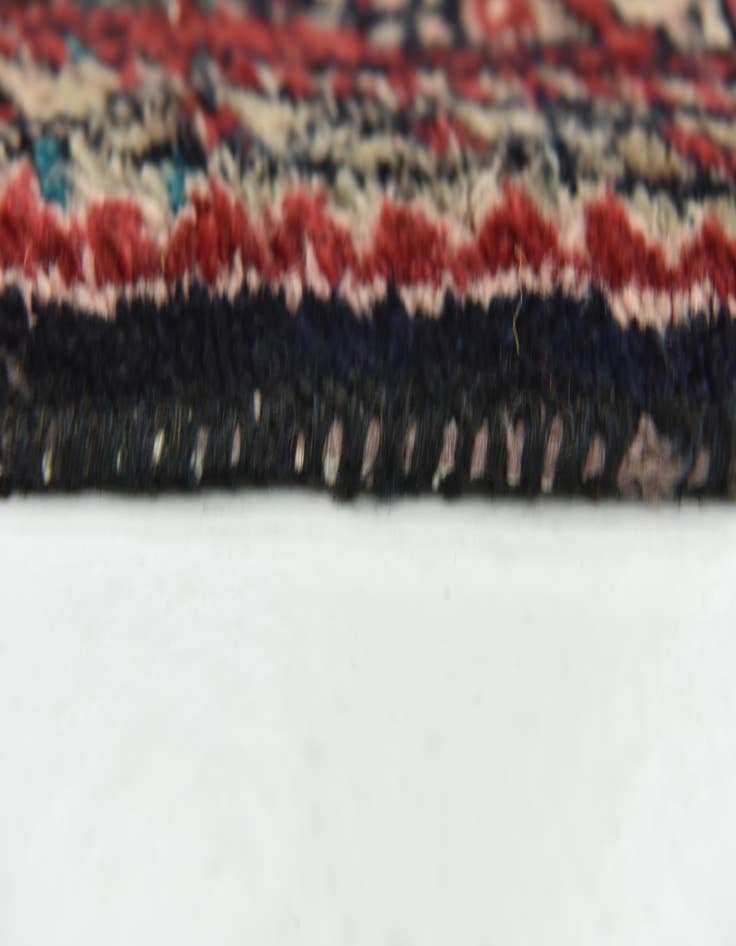 Detail image of  3' 8 x 11' 4  Hand Knotted Hossainabad Persian Wool Runner Rug