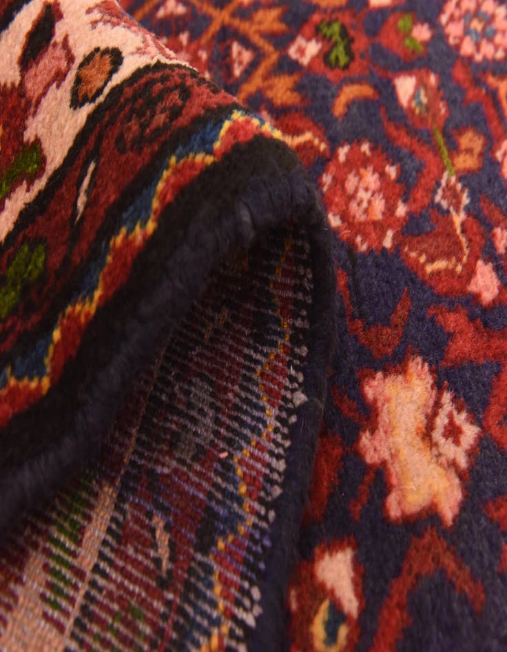 Detail image of  3' 8 x 9' 6  Hand Knotted Hossainabad Persian Wool Runner Rug