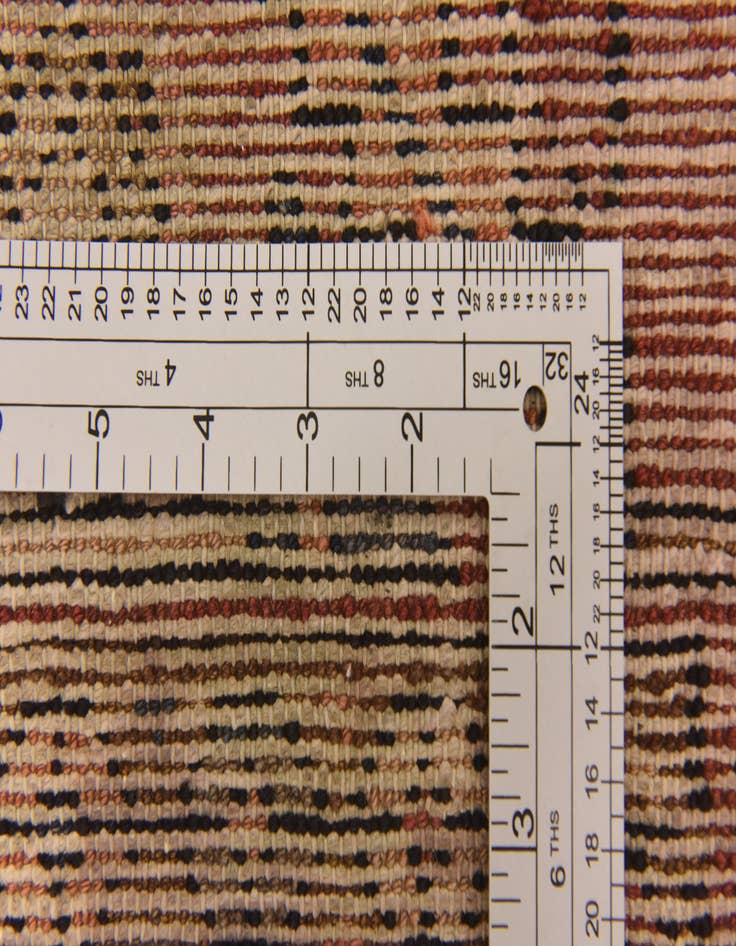 Detail image of  4' 9 x 10' 7  Hand Knotted Hossainabad Persian Wool Runner Rug