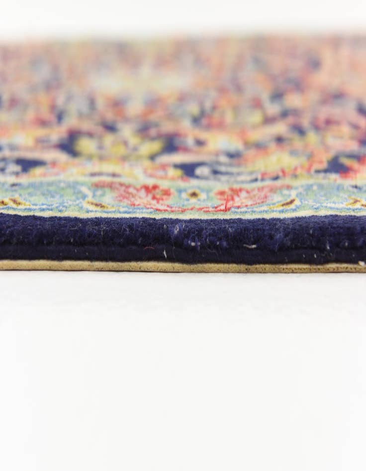 Detail image of  2' 1 x 9' 11  Hand Knotted Isfahan Persian Runner Rug