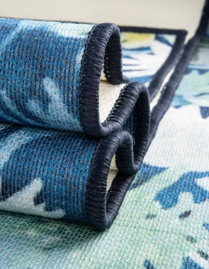 Detail image of  2' x 10'  Washable Jill Zarin Caribbean Indoor / Outdoor Runner Rug