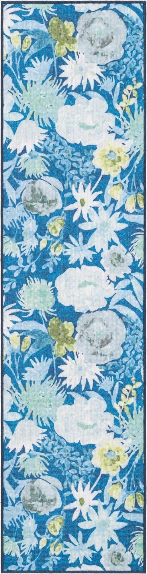  2' x 8'  Washable Jill Zarin Caribbean Indoor / Outdoor Runner Rug