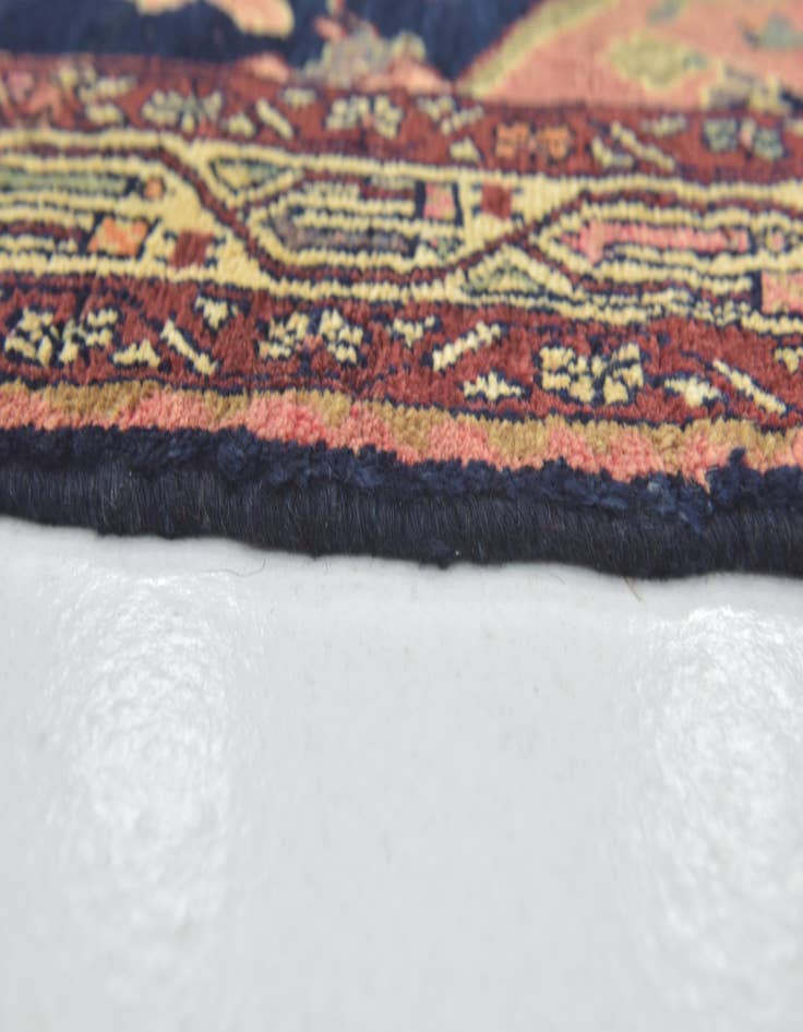 Detail image of 3' 10 x 9' 6 Hand Knotted Jozan Persian Wool Runner Rug