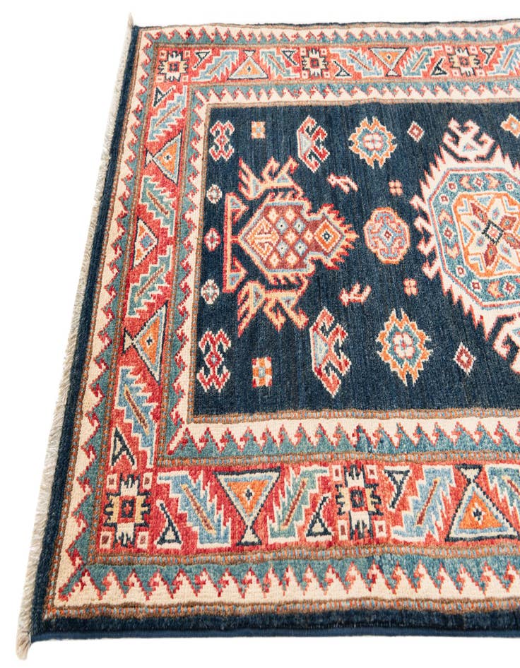 Detail image of  2' 9 x 9' 6  Hand Knotted Kazak Runner Rug