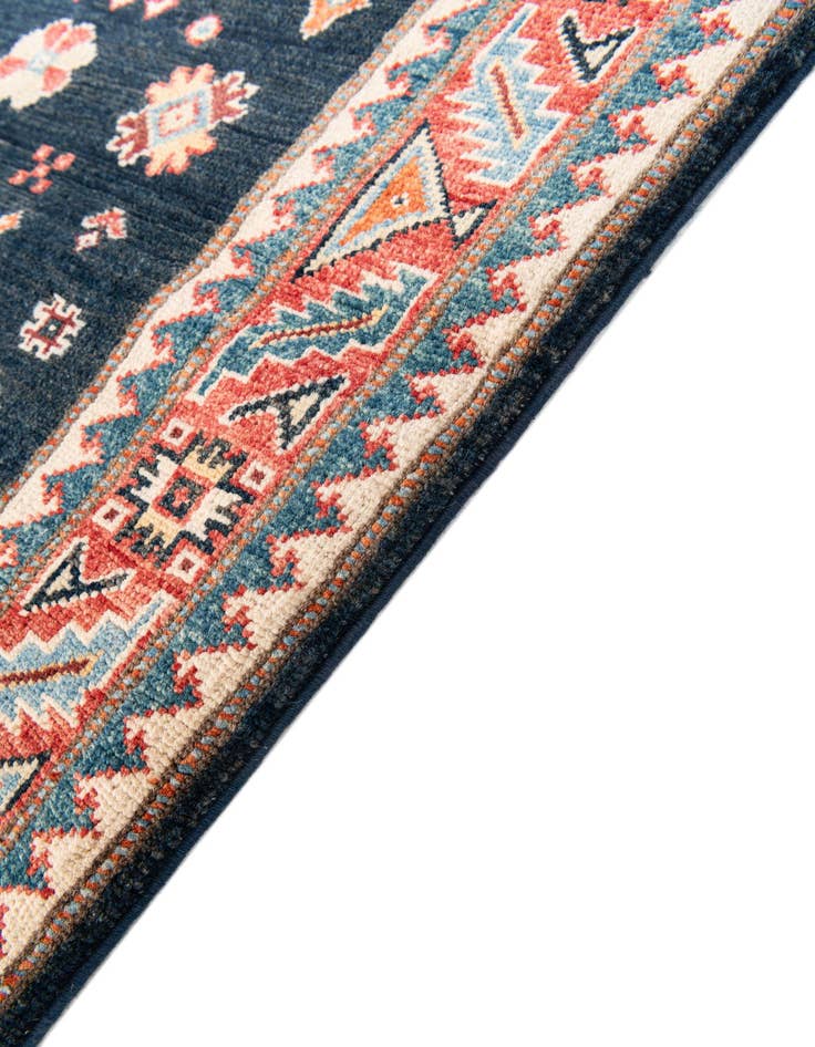 Detail image of  2' 9 x 9' 6  Hand Knotted Kazak Runner Rug