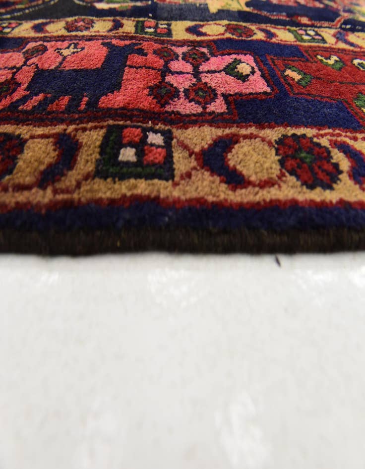 Detail image of  5' x 9' 6  Hand Knotted Koliaei Persian Wool Runner Rug
