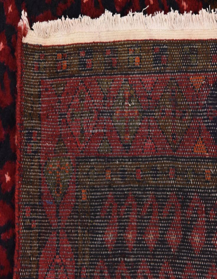 Detail image of 4' x 10' 2 Hand Knotted Koliaei Persian Wool Runner Rug