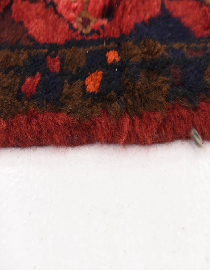 Detail image of 4' x 10' 2 Hand Knotted Koliaei Persian Wool Runner Rug