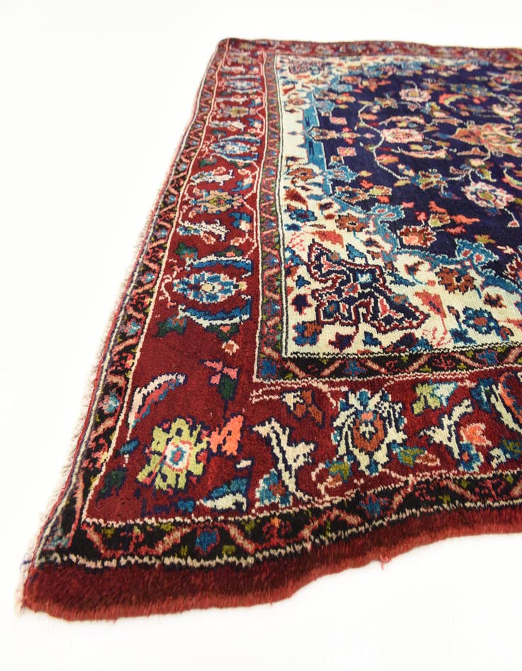 Detail image of  5' x 13' 2  Hand Knotted Koliaei Persian Wool Runner Rug