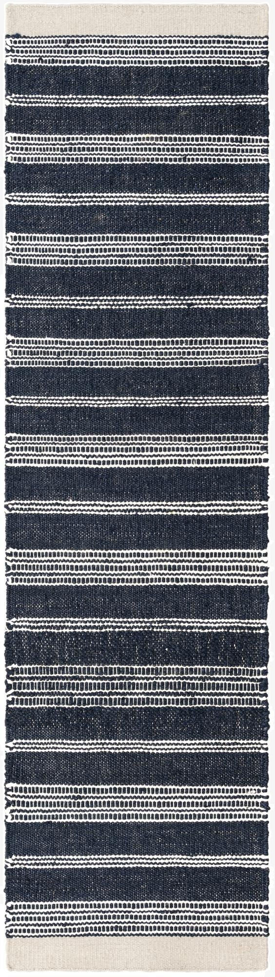  2' 7 x 10'  Hand Woven Lariat Runner Rug