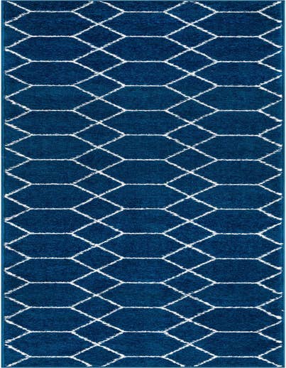 Detail image of  2' x 10' Lattice Frieze Runner Rug