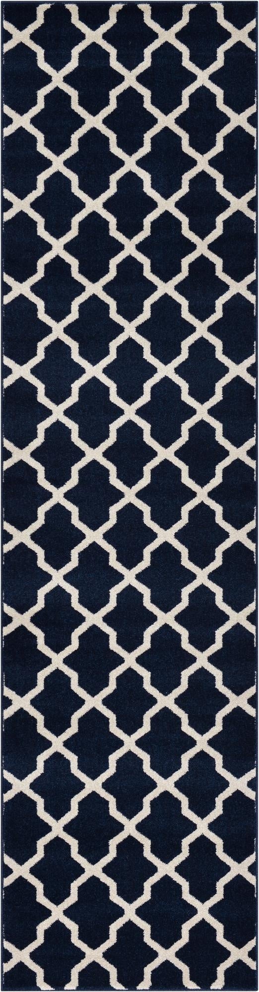  2' 7 x 10' Lattice Runner Rug