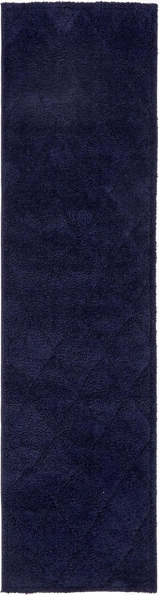  2' 7 x 10' Lattice Shag Runner Rug