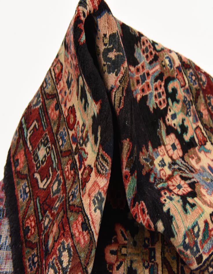 Detail image of  3' 10 x 10' 4  Hand Knotted Liliyan Persian Wool Runner Rug