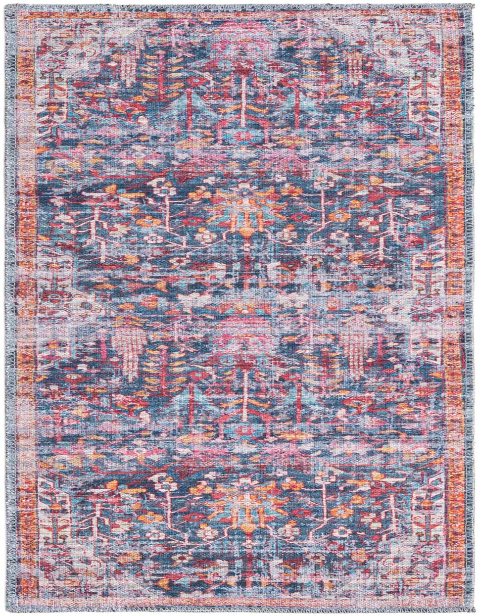 Primary image  2' x 4'  Washable Maahru Runner Rug