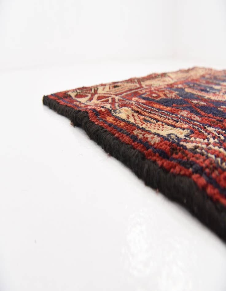 Detail image of  3' 8 x 9' 9  Hand Knotted Malayer Persian Wool Runner Rug