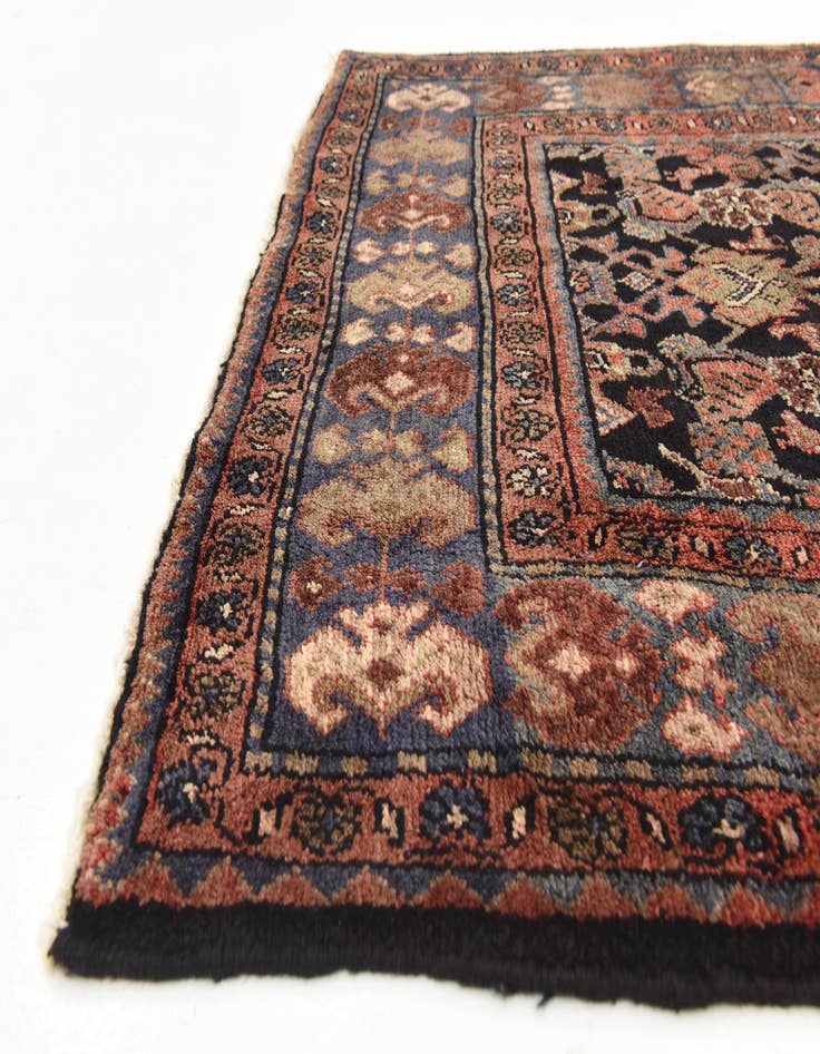 Detail image of  3' 9 x 10' 1  Hand Knotted Malayer Persian Wool Runner Rug