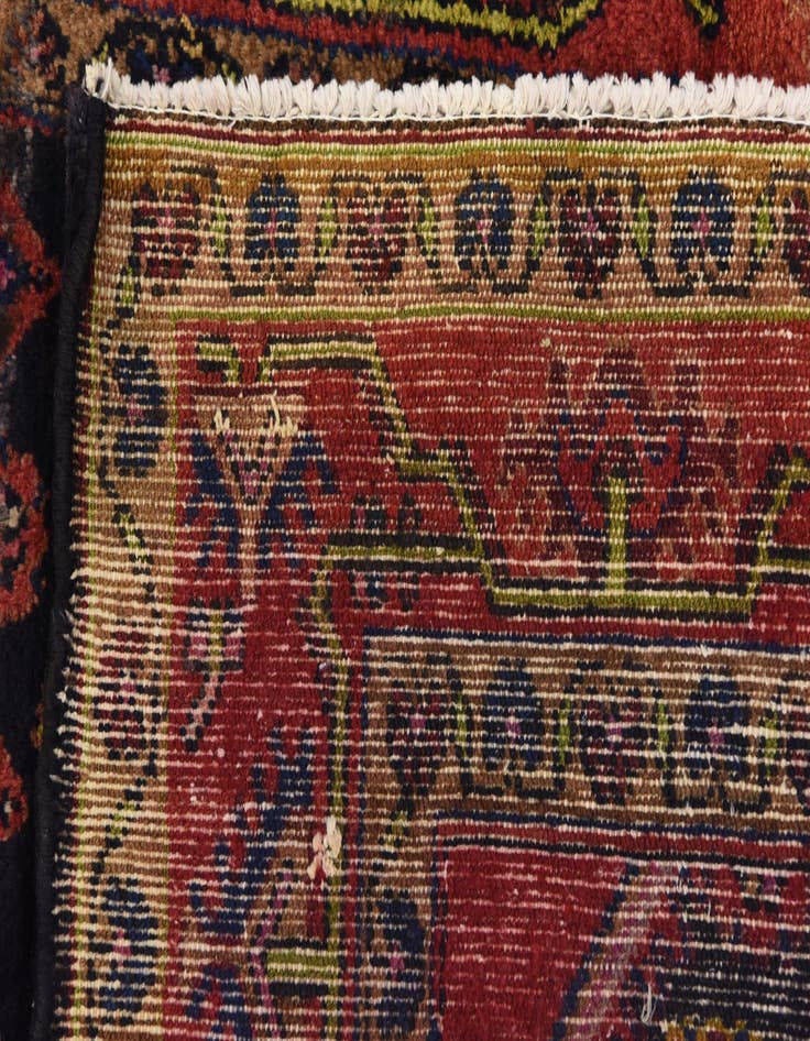 Detail image of  3' 6 x 10' 4  Hand Knotted Malayer Persian Wool Runner Rug