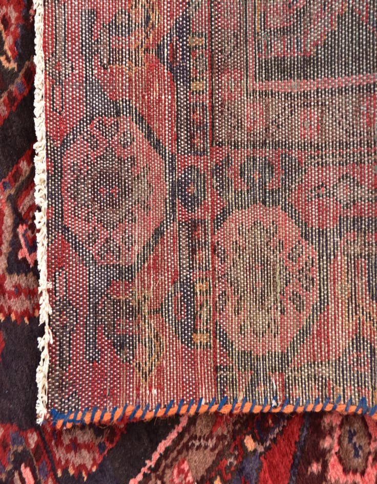 Detail image of 3' 8 x 9' 7 Hand Knotted Malayer Persian Wool Runner Rug
