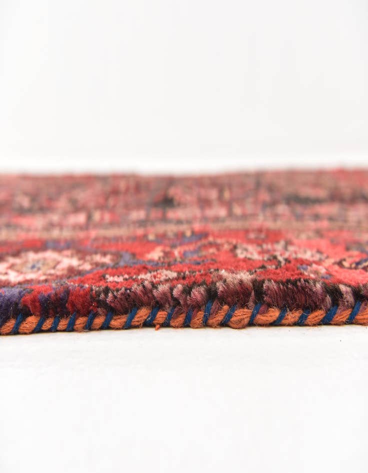 Detail image of 3' 8 x 9' 7 Hand Knotted Malayer Persian Wool Runner Rug