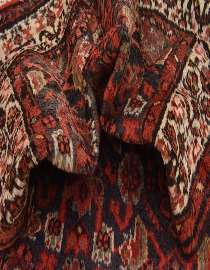 Detail image of  3' 5 x 10'  Hand Knotted Malayer Persian Wool Runner Rug