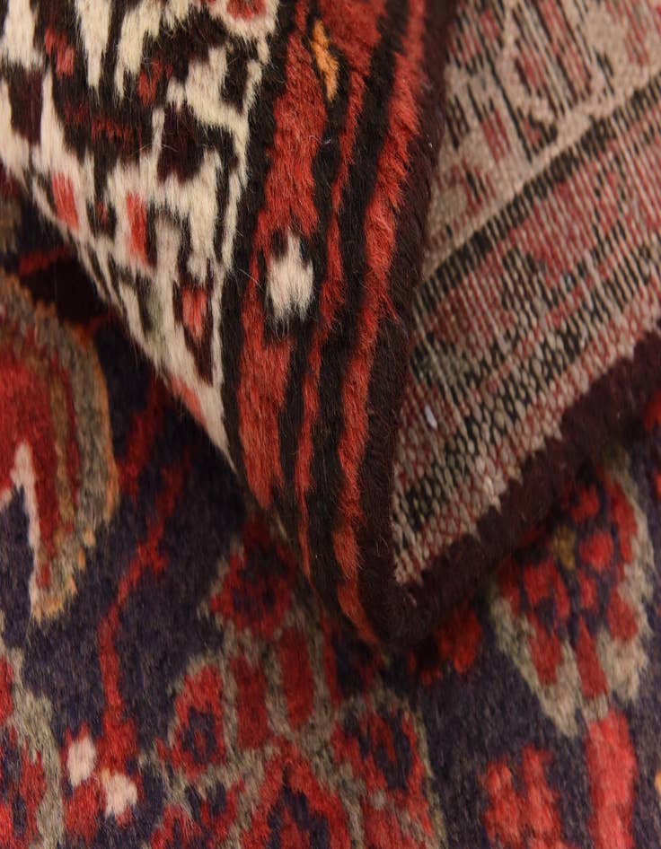 Detail image of  3' 5 x 10'  Hand Knotted Malayer Persian Wool Runner Rug