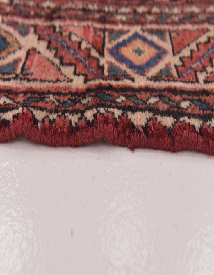 Detail image of 3' 8 x 10' 2 Hand Knotted Malayer Persian Wool Runner Rug