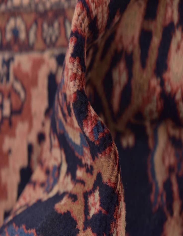 Detail image of 3' 3 x 9' 7 Hand Knotted Malayer Persian Wool Runner Rug