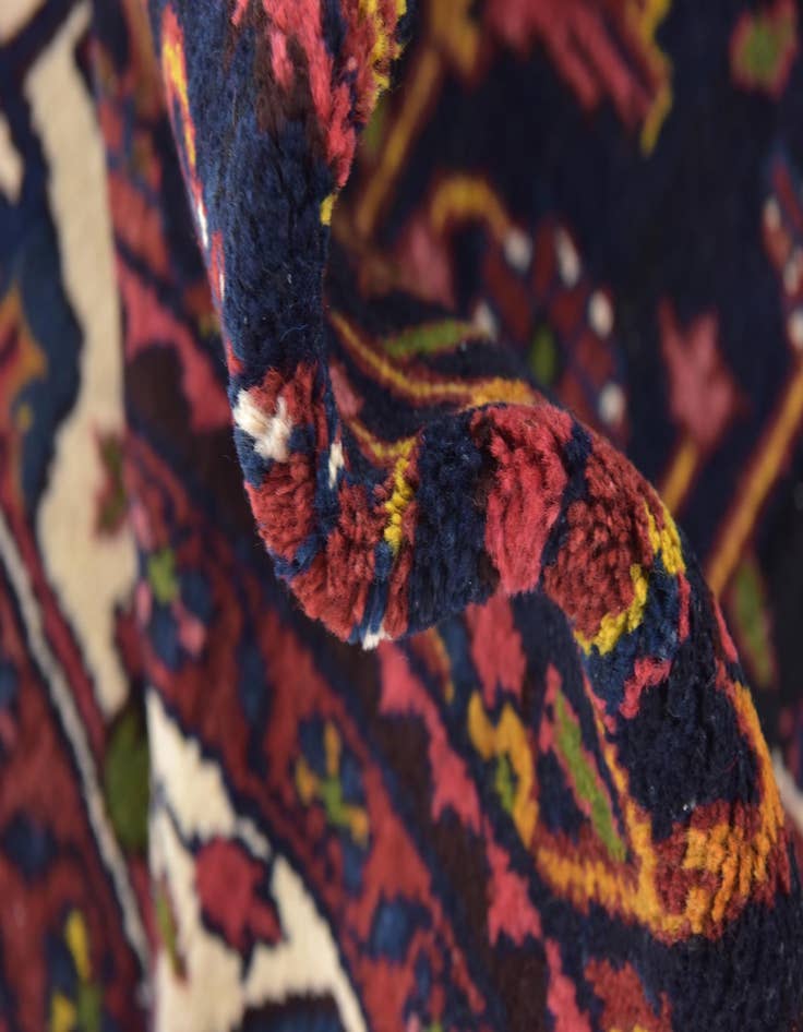 Detail image of  3' 9 x 9' 10 Malayer Wool Runner Rug