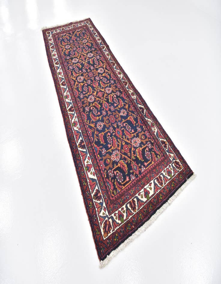 Detail image of  3' 9 x 9' 10 Malayer Wool Runner Rug