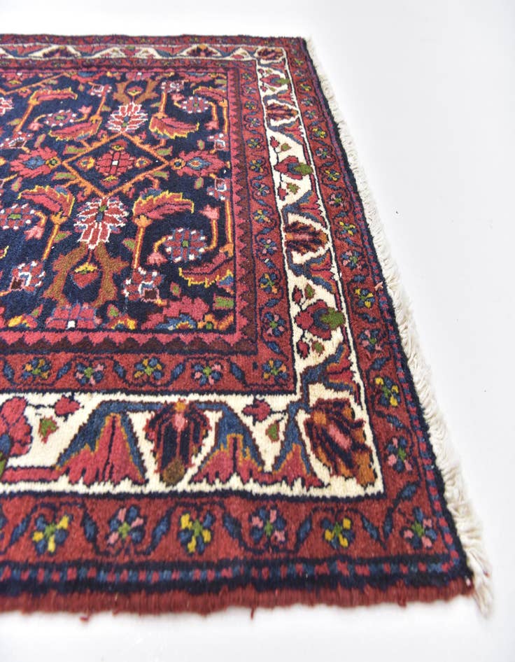 Detail image of  3' 9 x 9' 10 Malayer Wool Runner Rug