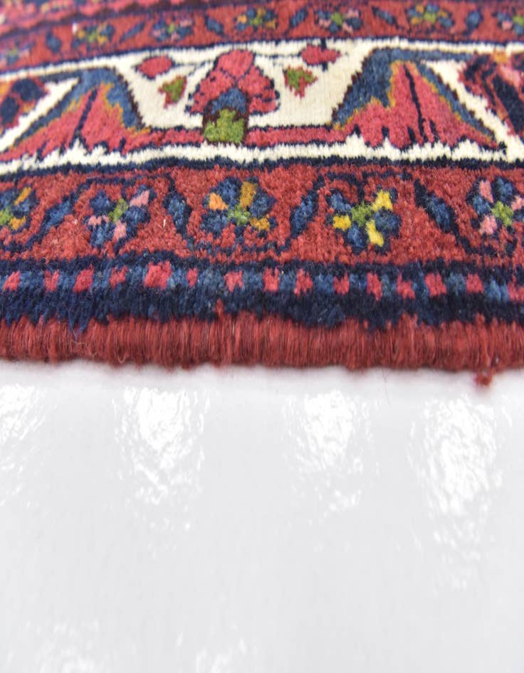 Detail image of  3' 9 x 9' 10 Malayer Wool Runner Rug