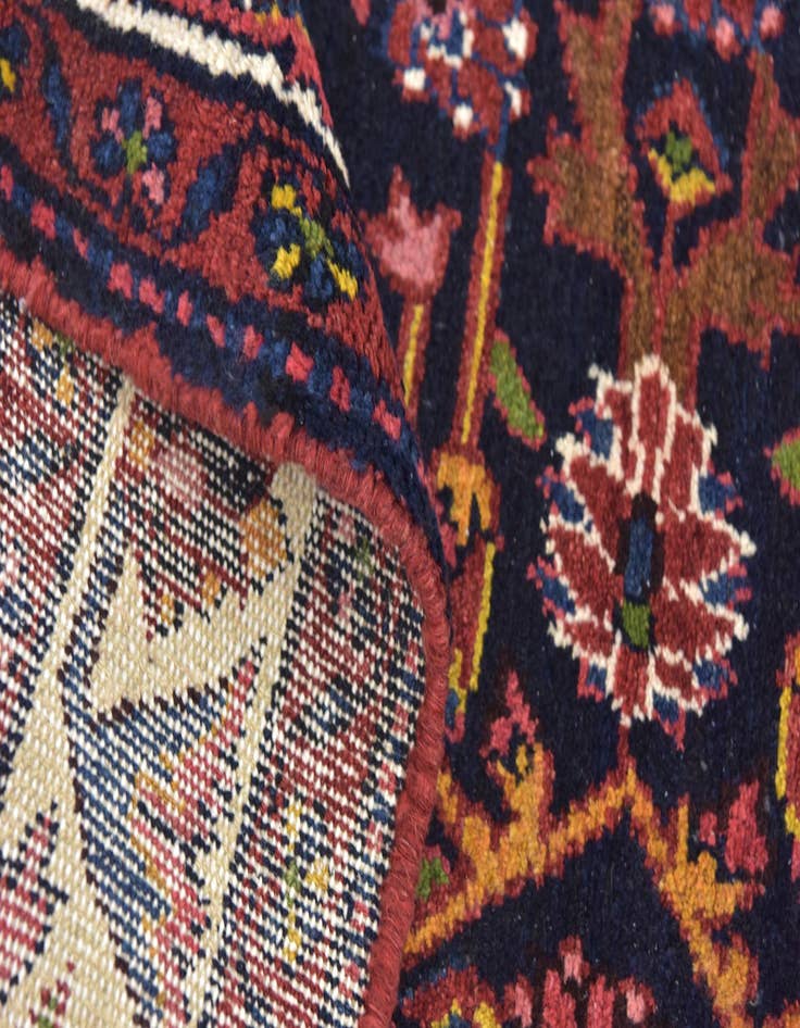 Detail image of  3' 9 x 9' 10 Malayer Wool Runner Rug