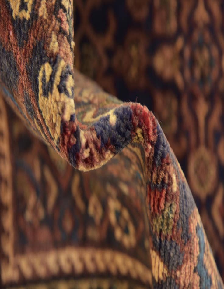 Detail image of  3' 9 x 13' 8  Hand Knotted Malayer Persian Wool Runner Rug