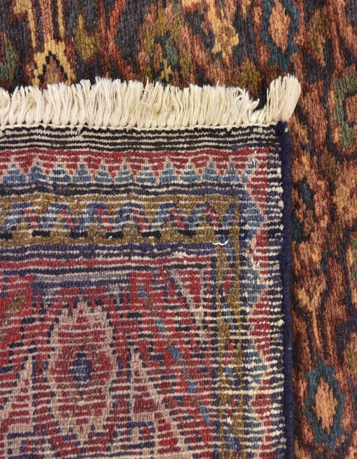 Detail image of  3' 9 x 13' 8  Hand Knotted Malayer Persian Wool Runner Rug