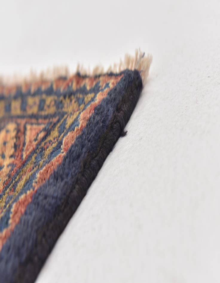 Detail image of  3' 9 x 13' 8  Hand Knotted Malayer Persian Wool Runner Rug