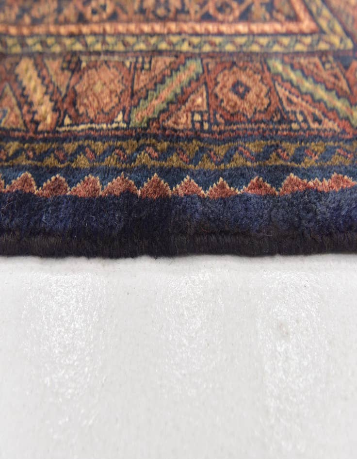 Detail image of  3' 9 x 13' 8  Hand Knotted Malayer Persian Wool Runner Rug
