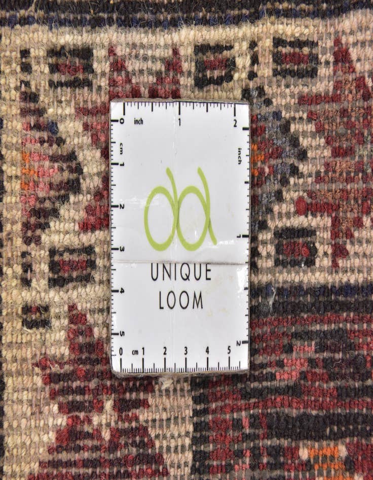 Detail image of 3' 7 x 13' 8 Hand Knotted Malayer Persian Wool Runner Rug