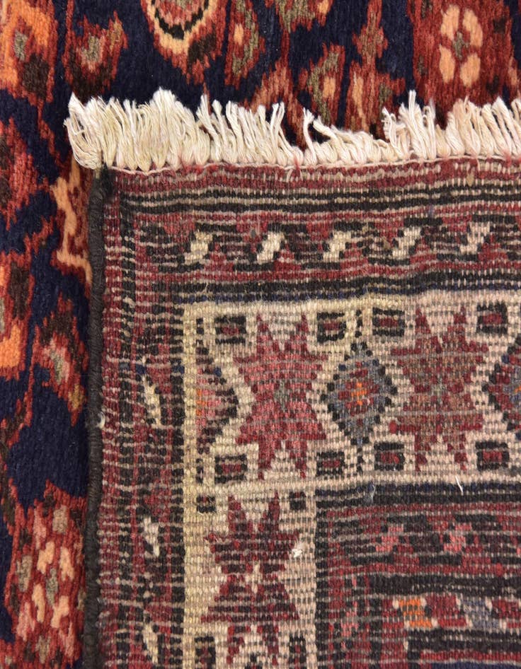 Detail image of 3' 7 x 13' 8 Hand Knotted Malayer Persian Wool Runner Rug
