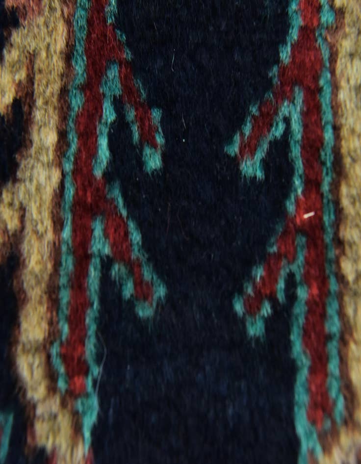 Detail image of 5' 2 x 10' 9 Hand Knotted Malayer Persian Wool Runner Rug