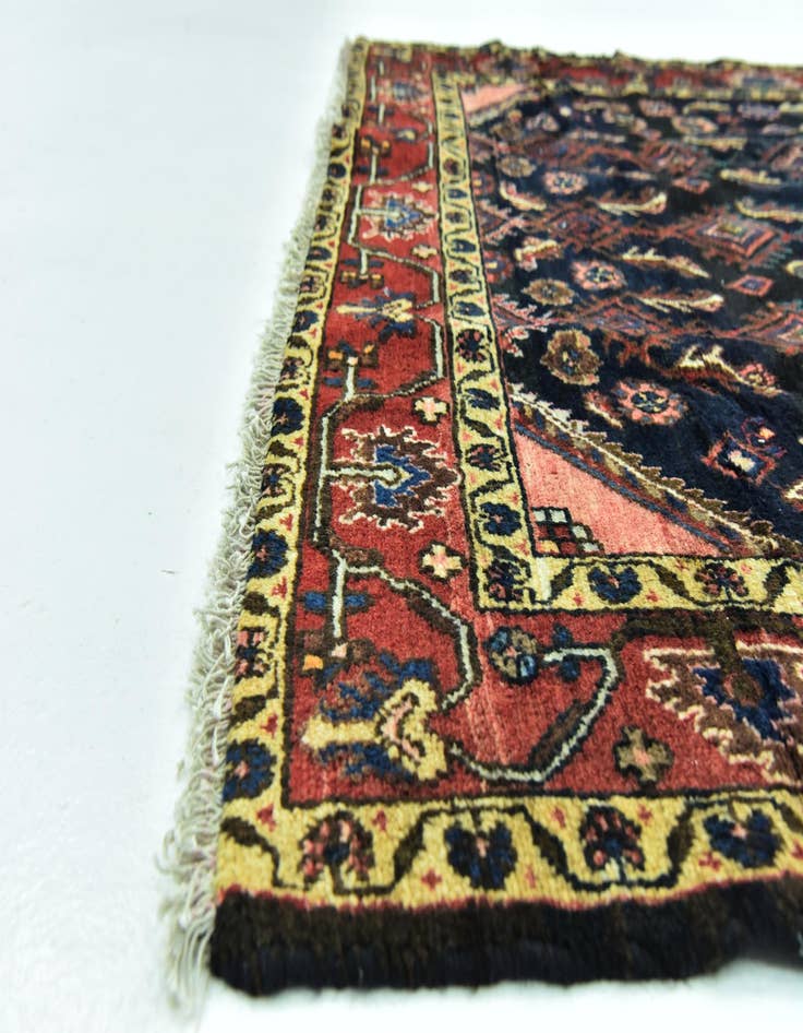 Detail image of 5' 2 x 10' 9 Hand Knotted Malayer Persian Wool Runner Rug