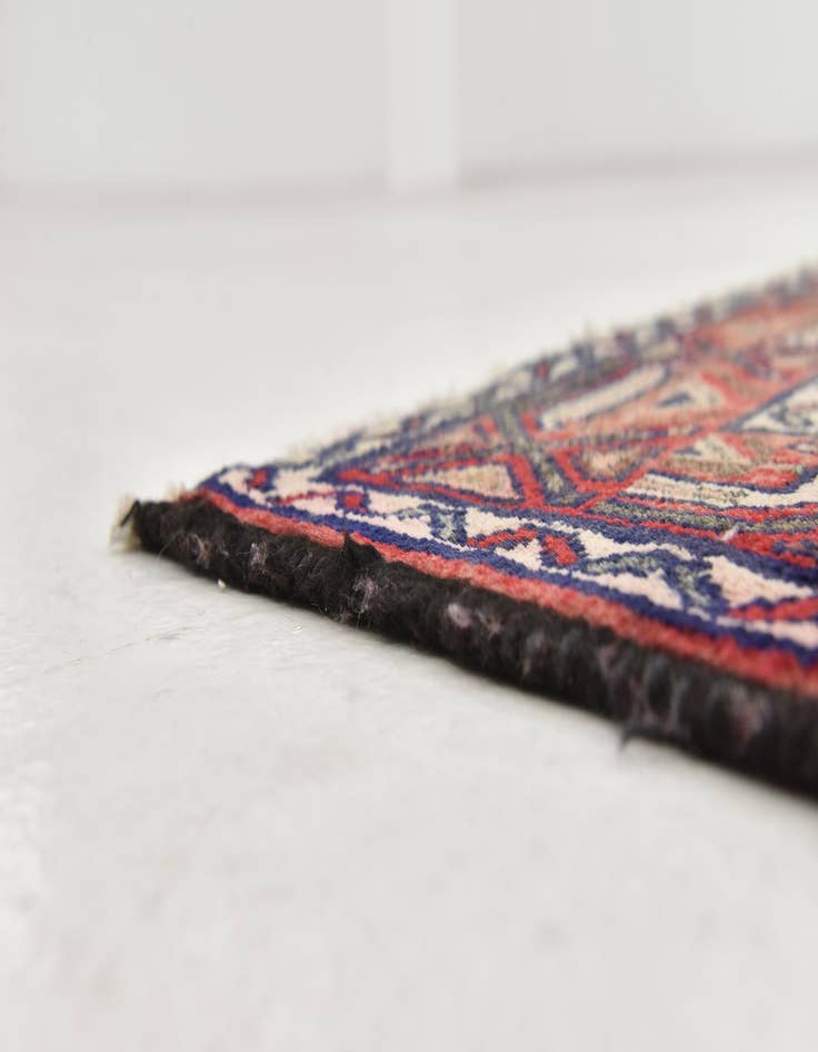 Detail image of  3' 7 x 10'  Hand Knotted Malayer Persian Wool Runner Rug