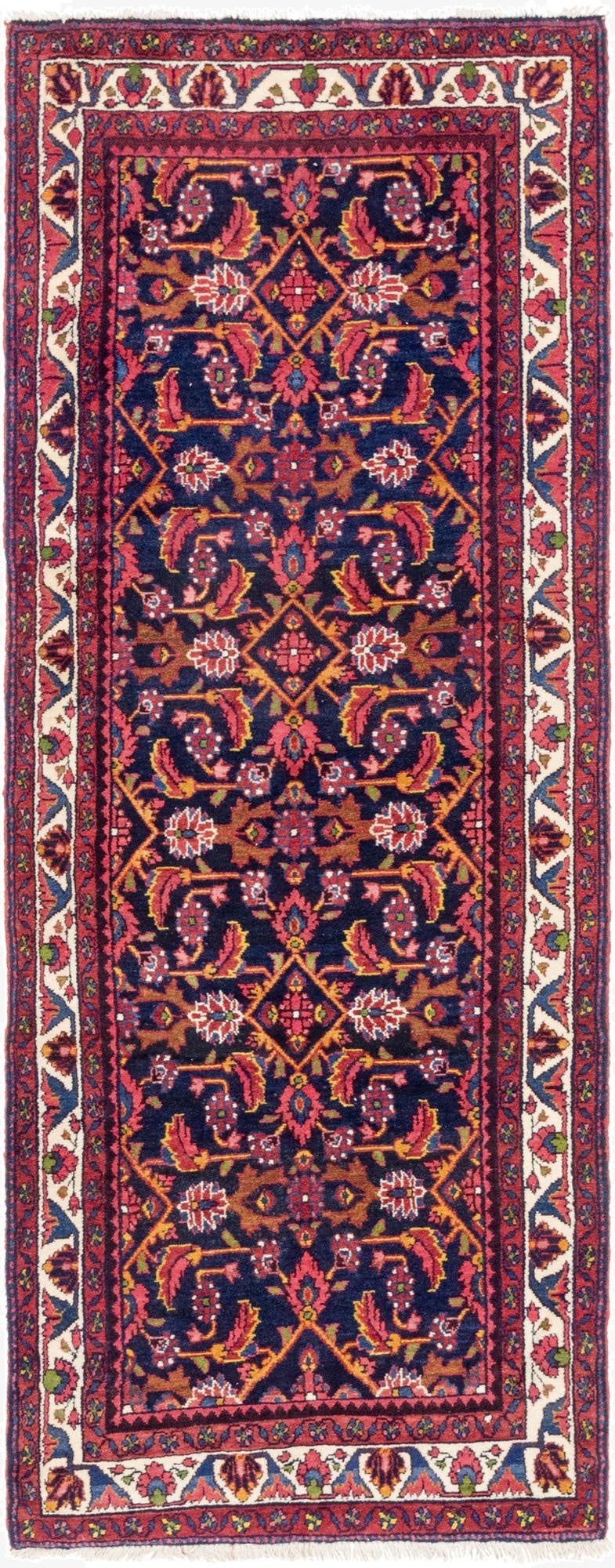  3' 9 x 9' 10 Malayer Wool Runner Rug