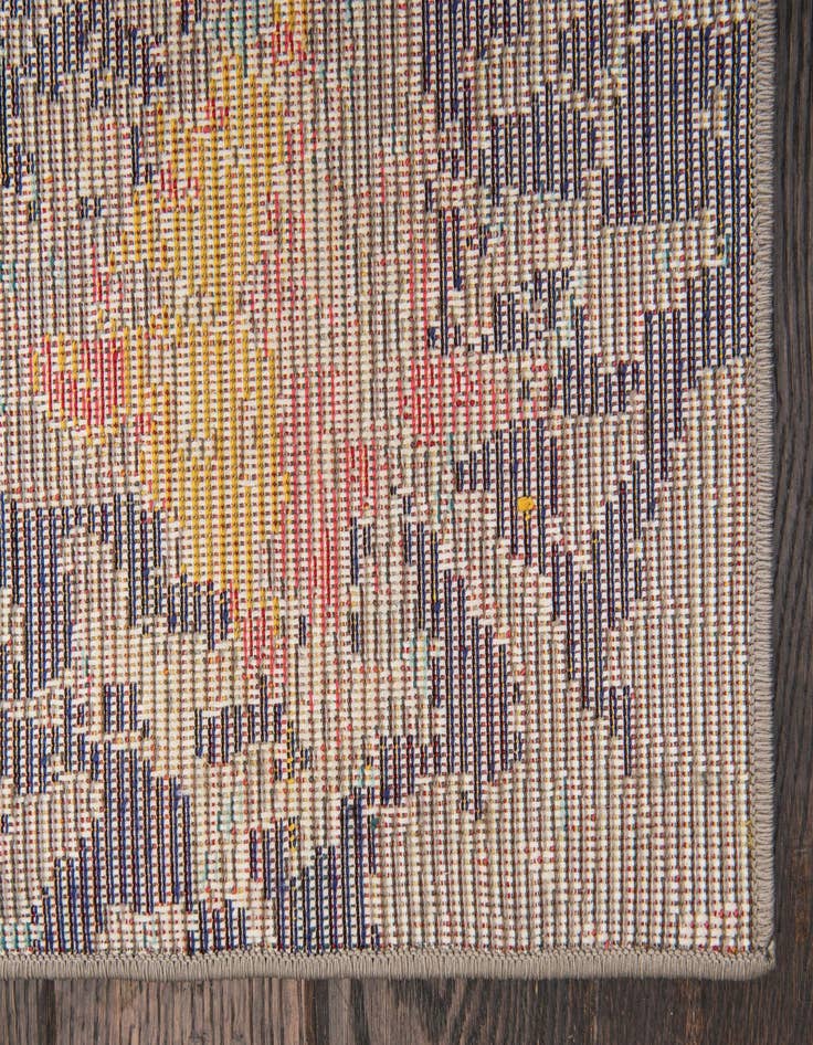 Detail image of  2' 7 x 10'  Washable Mesa Runner Rug