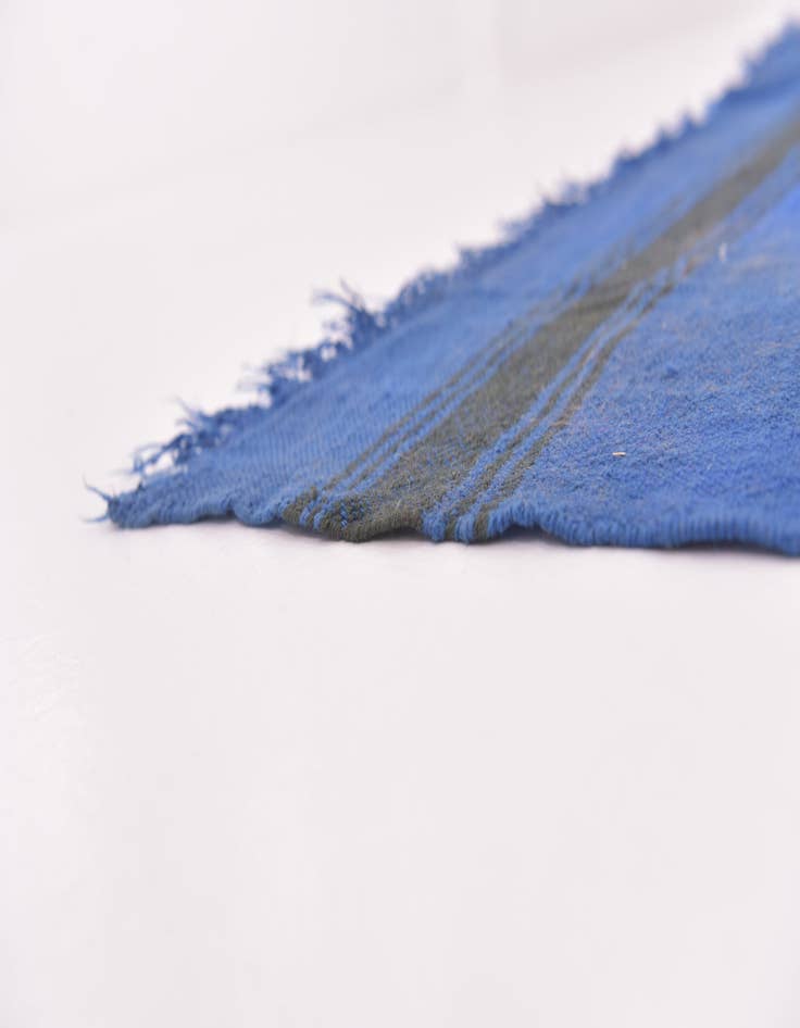 Detail image of  5' 5 x 14' 8  Hand Knotted Moroccan Oriental Wool Runner Rug