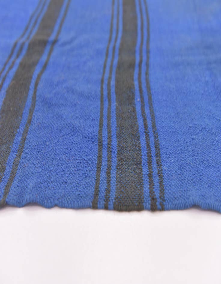 Detail image of  5' 5 x 14' 8  Hand Knotted Moroccan Oriental Wool Runner Rug