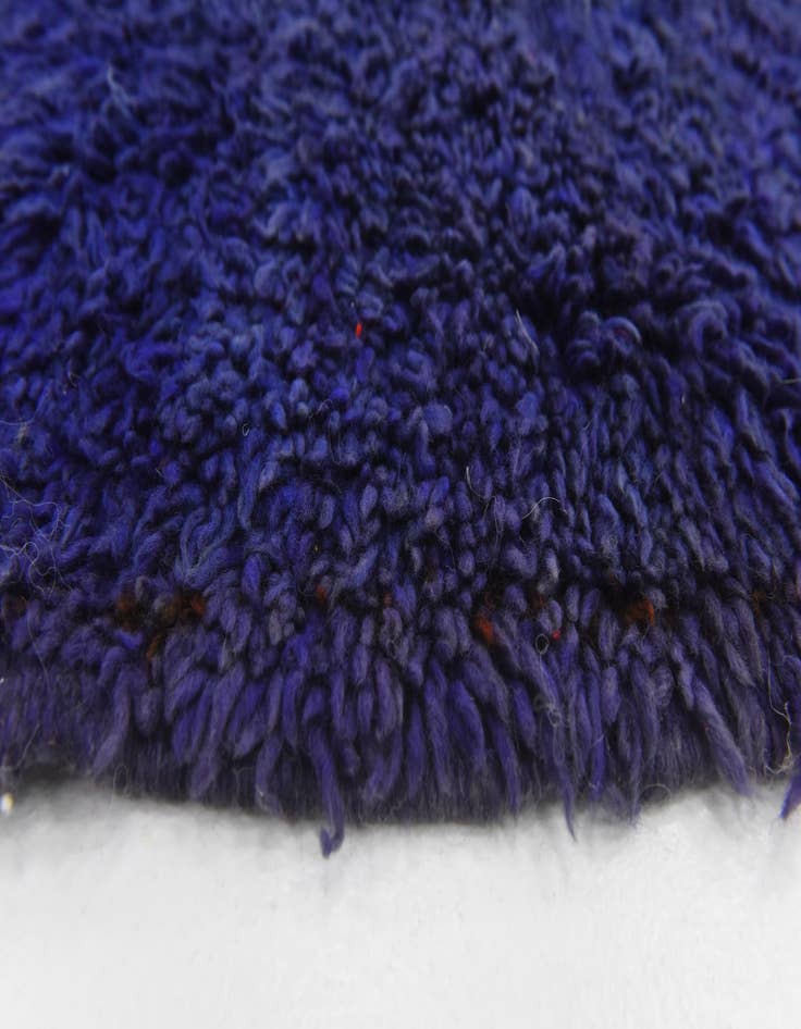 Detail image of 5' 9 x 13' 3 Hand Knotted Moroccan Wool Runner Rug