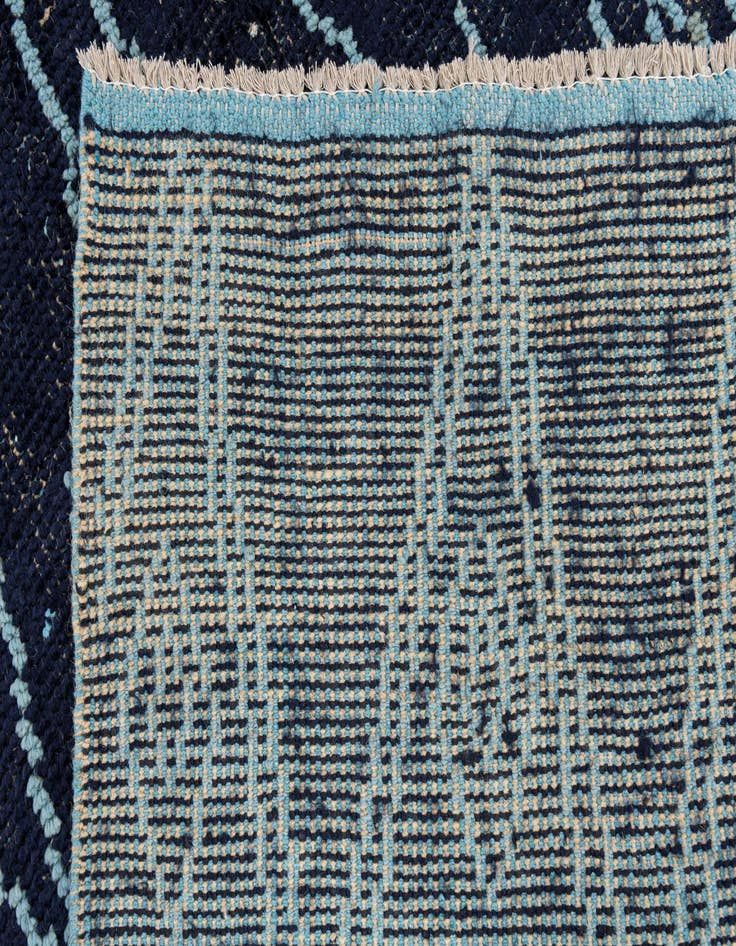 Detail image of  4' 4 x 15' 5  Hand Knotted Moroccan Wool Runner Rug